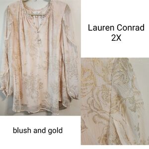 Lauren Conrad blouse 2X